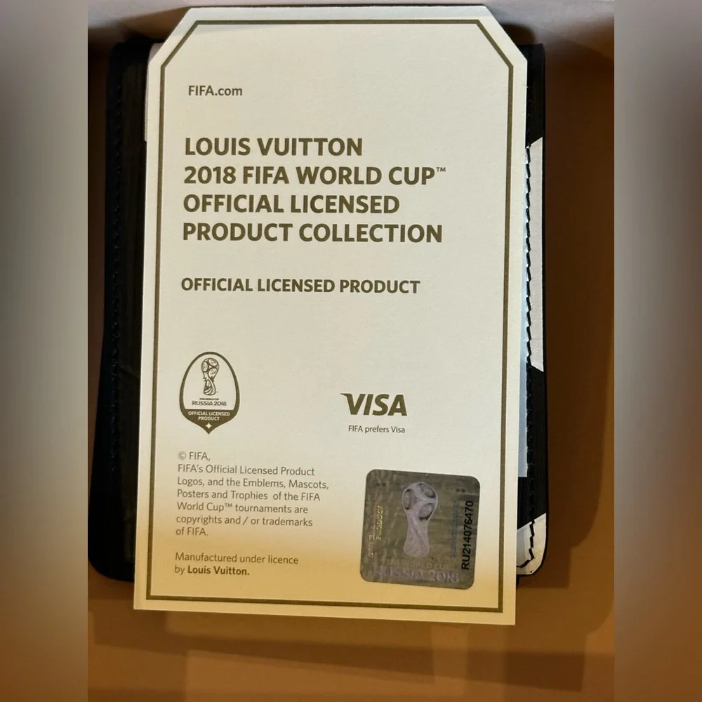 Louis Vuitton wallet 2018 FIFA World Cup official license product collection